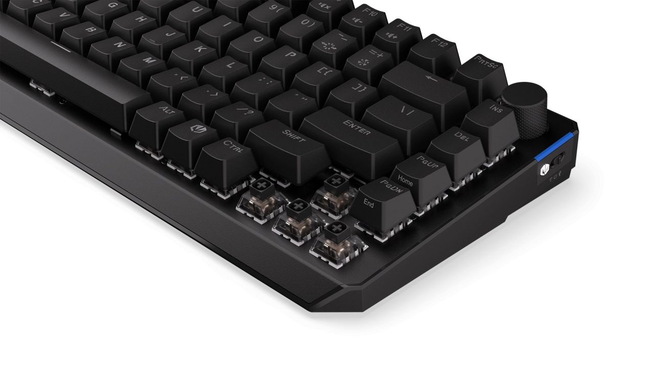 Endorfy Thock 75% Wireless Black Switch Mechanical Keyboard Black US