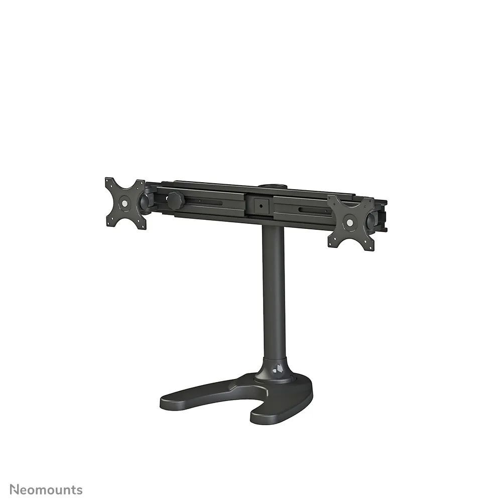 Neomounts FPMA-D700DD Tilt/Turn/Rotate Dual Desk Stand for two 19"-30" Black