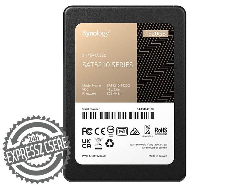 Synology 1,92TB 2,5" SATA3 SAT5210