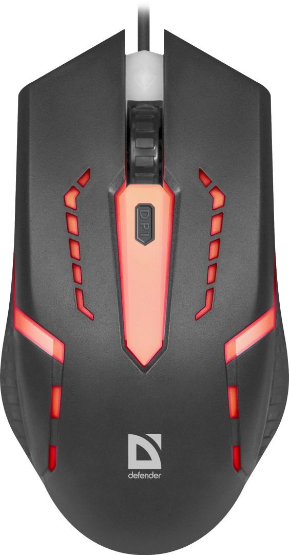 Defender MB-600L Flash RGB Gaming Mouse Black