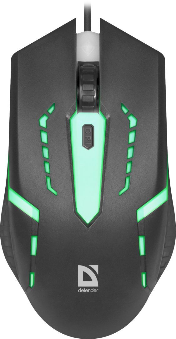 Defender MB-600L Flash RGB Gaming Mouse Black