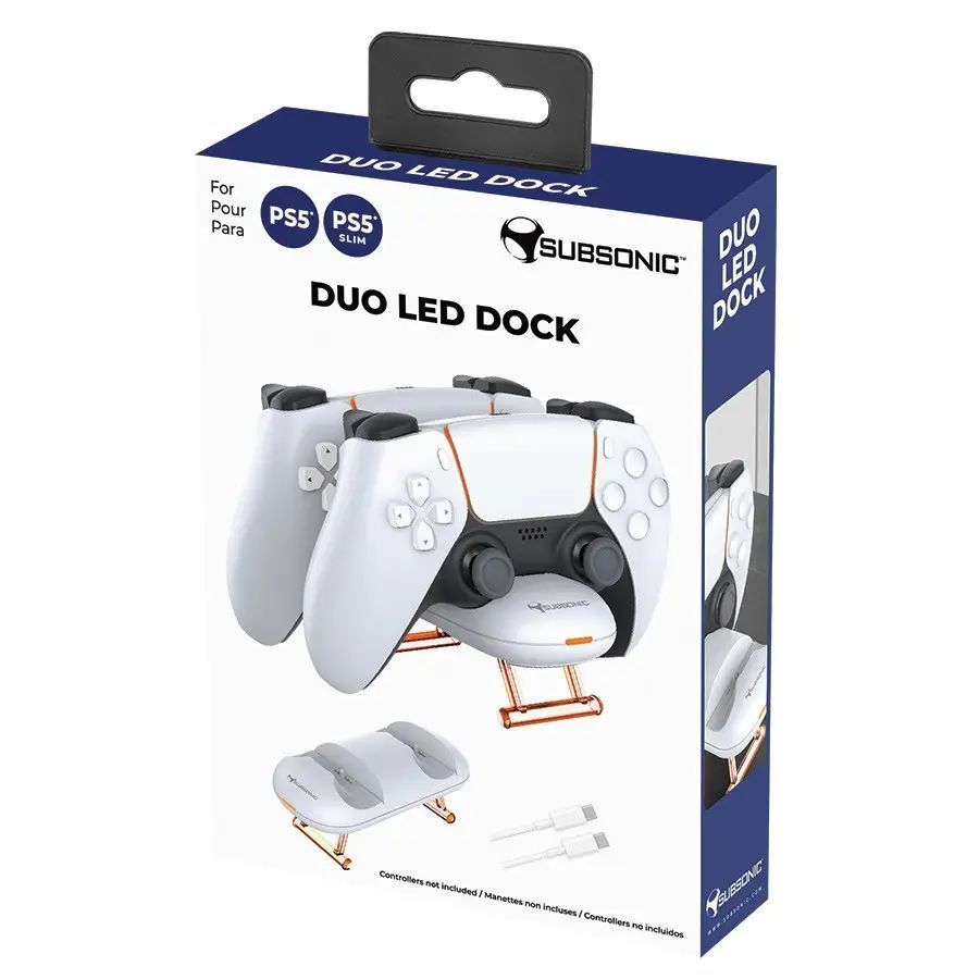 Subsonic PS5 controller charging station White