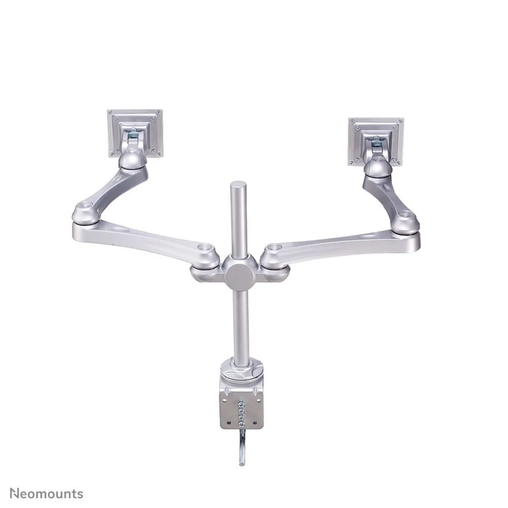 Neomounts FPMA-D930D Full Motion Dual desk monitor arm 10"-30" Silver