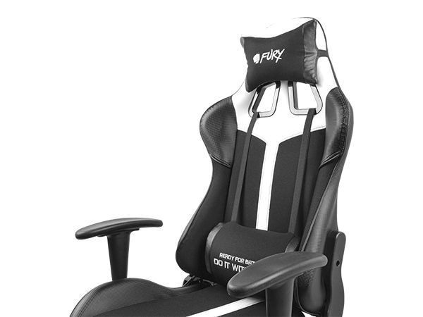 FURY Avenger XL Gaming Chair Black/White