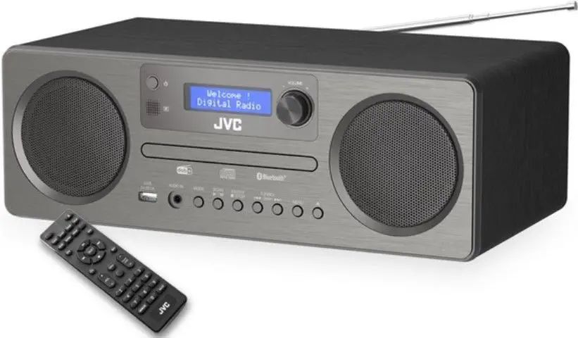 JVC RD-E861B-DAB Grey