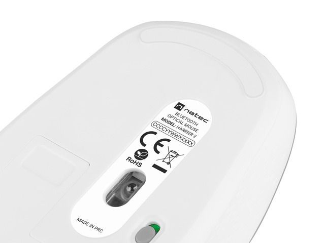 natec Harrier 2 Wireless Bluetooth Mouse White/Gray