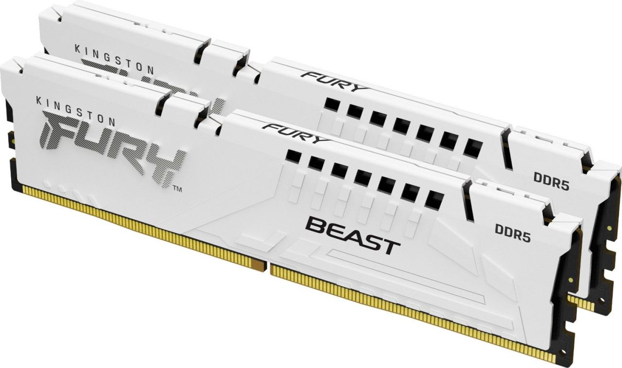 Kingston 32GB DDR5 5200MHz Kit(2x16GB) Fury Beast White