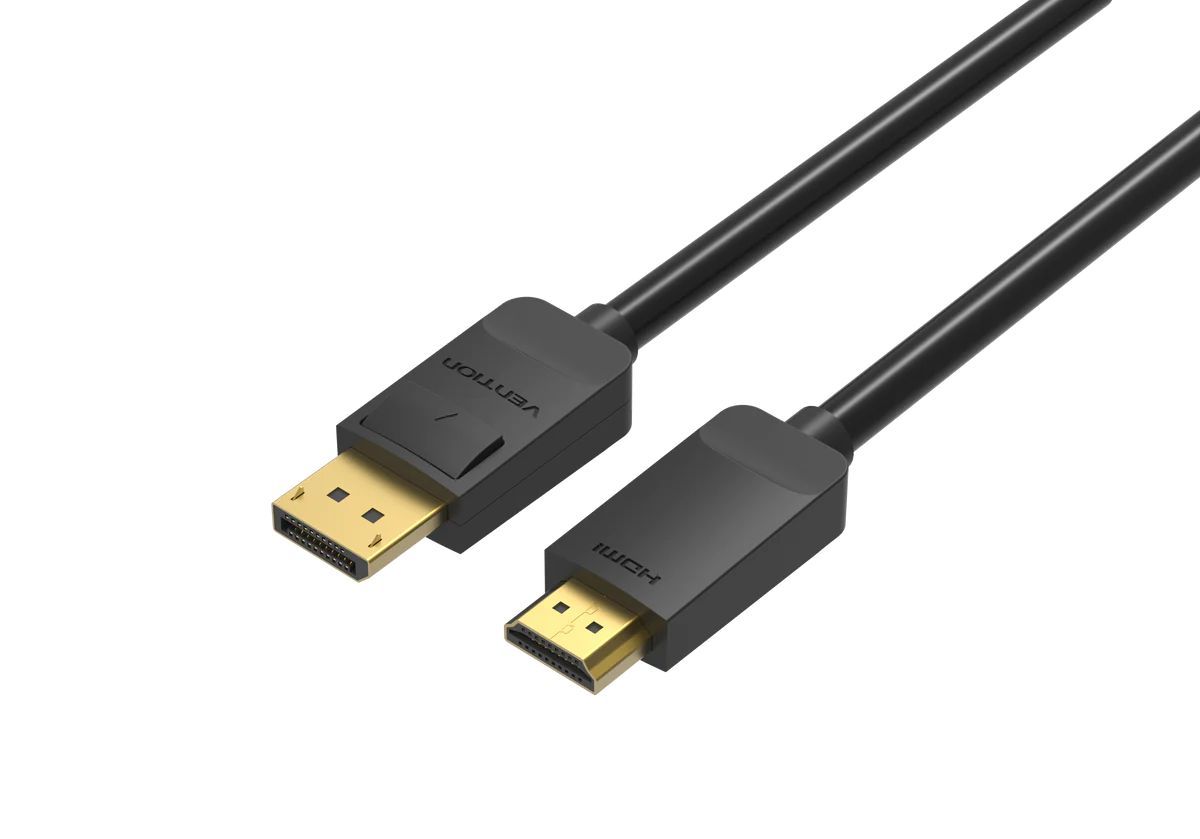 Vention Displayport male to HDMI A male cable 1,5m Black