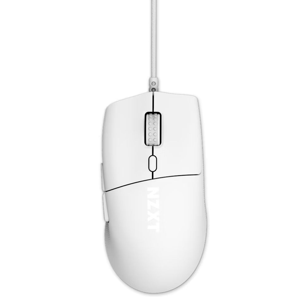 NZXT Lift 2 Ergo Gaming Mouse Matte White