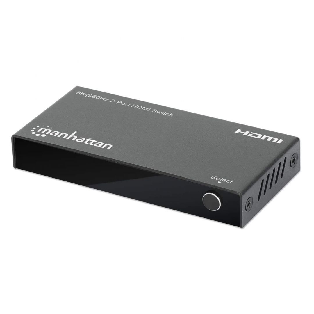 Manhattan 8K 60Hz 2-Port HDMI Switch