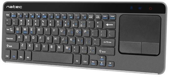 natec Turbot Wireless Keyboard Black US