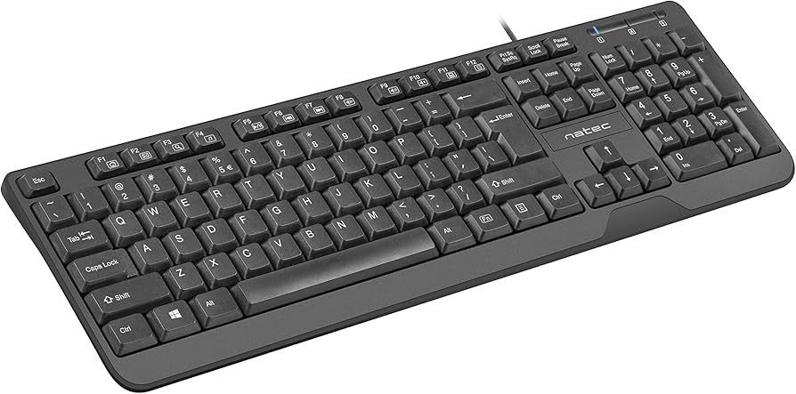 natec Trout Keyboard Black US