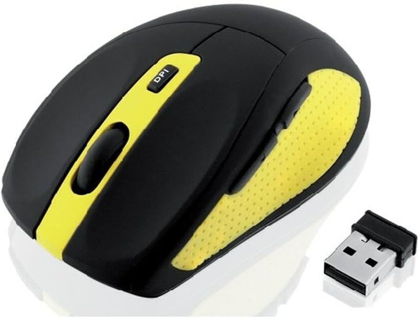 iBox Bee2 Pro Wireless Mouse Black/Yellow