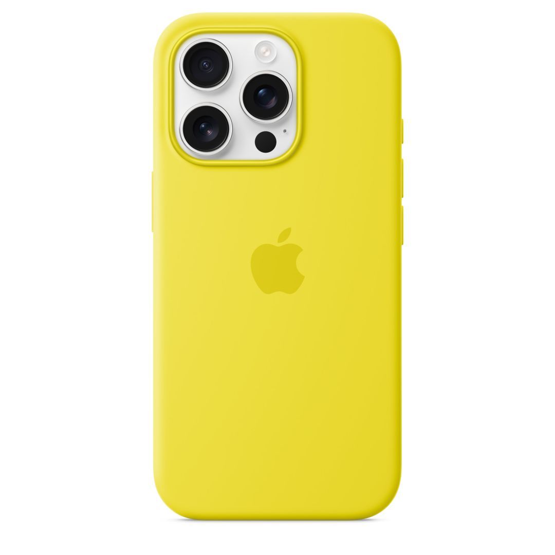 Apple iPhone 16 Pro Silicone Case with MagSafe Star Fruit (Seasonal)