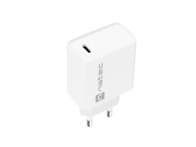 natec Ribera Wall Charger White