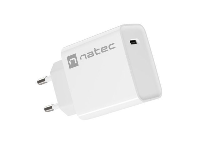 natec Ribera Wall Charger White