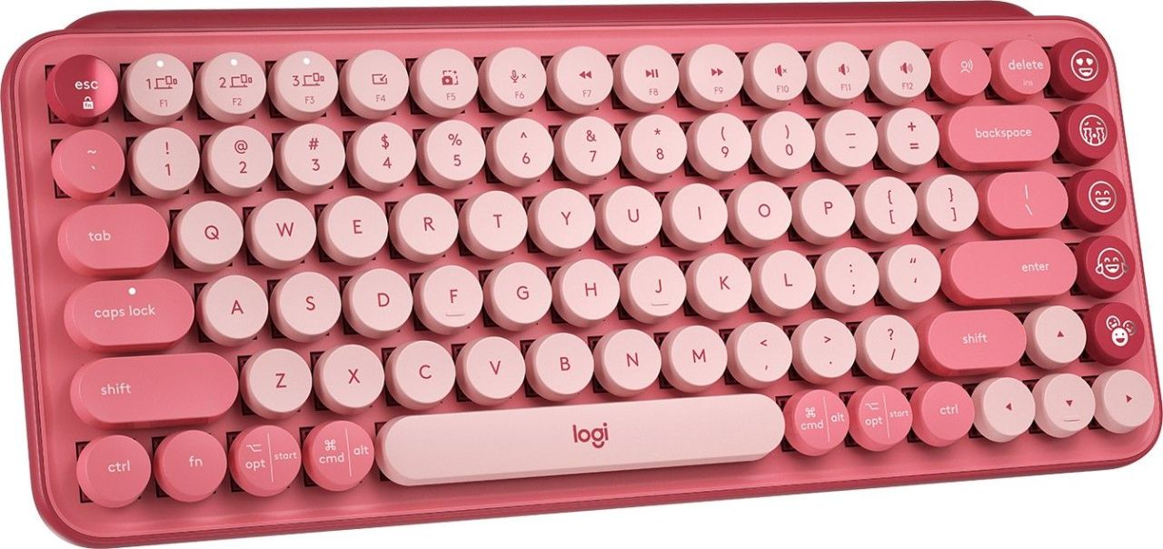 Logitech POP Keys Wireless Mechanical Keyboard Heartbreaker UK