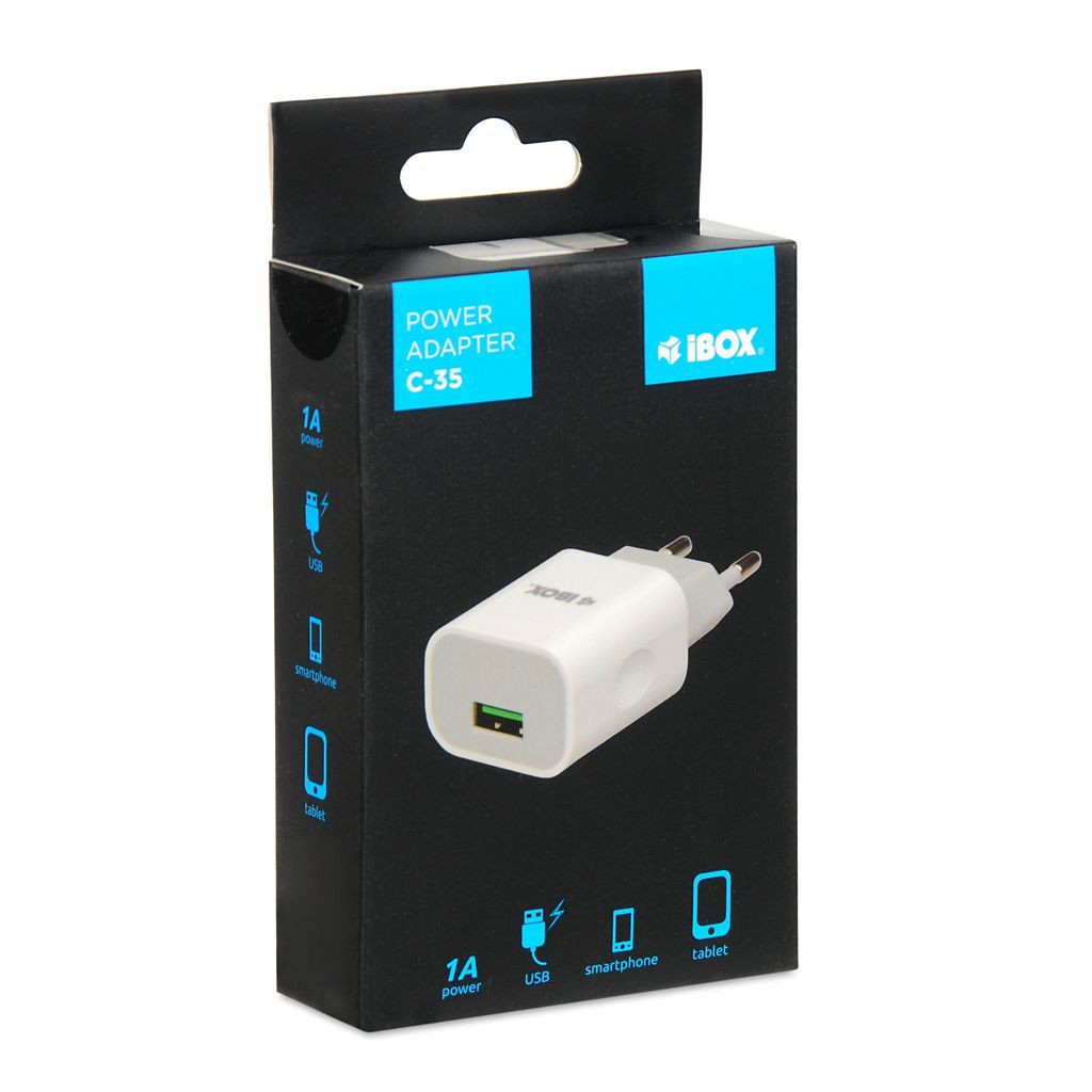 iBox C-35 5W Power Adapter White