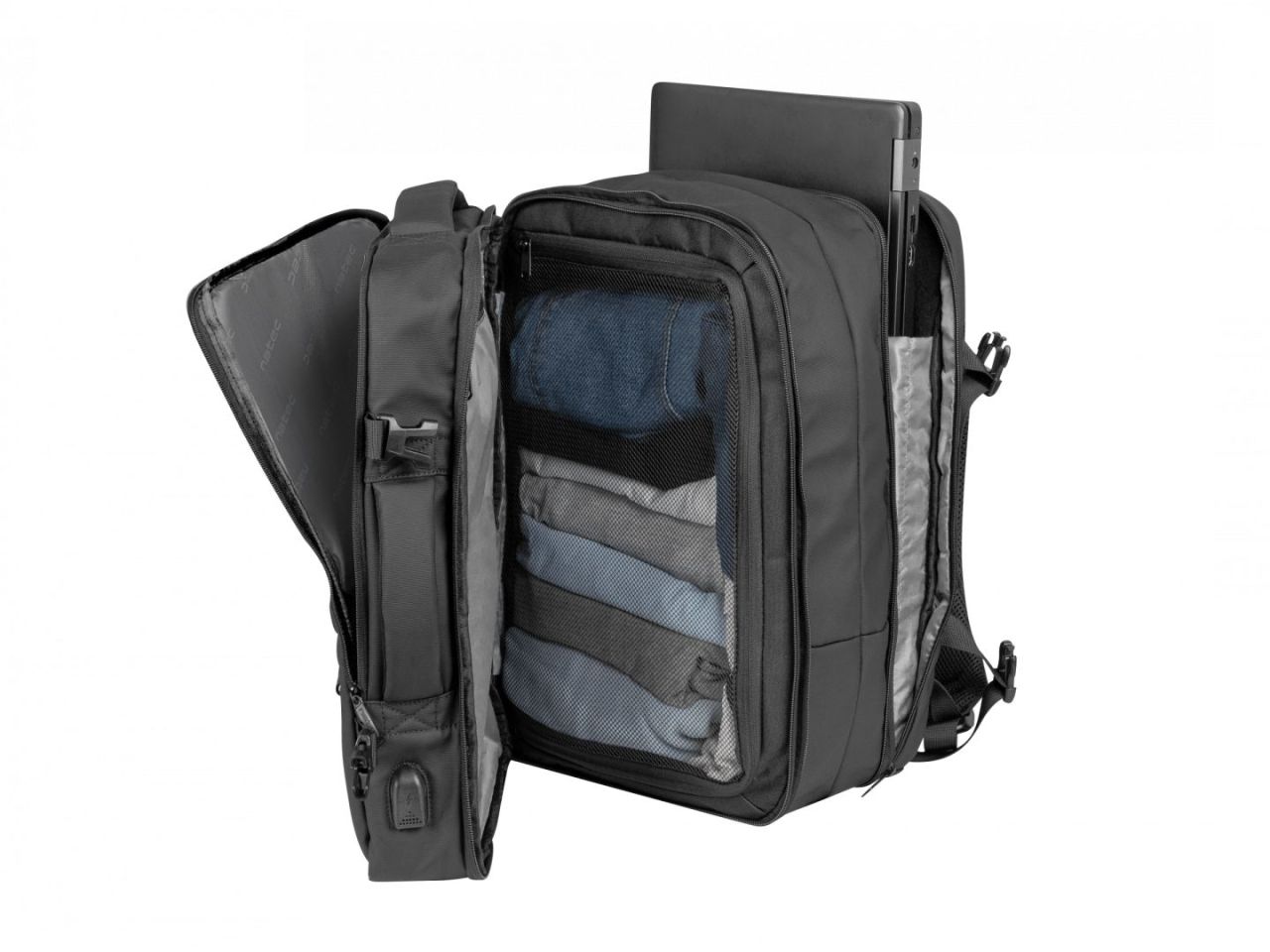 natec Camel Pro Backpack 17,3" Black