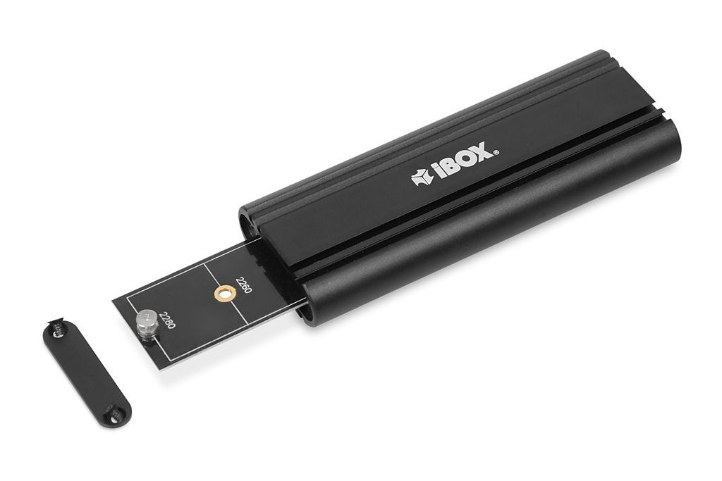 iBox HD-07 M.2 NVMe SSD Enclosure Black