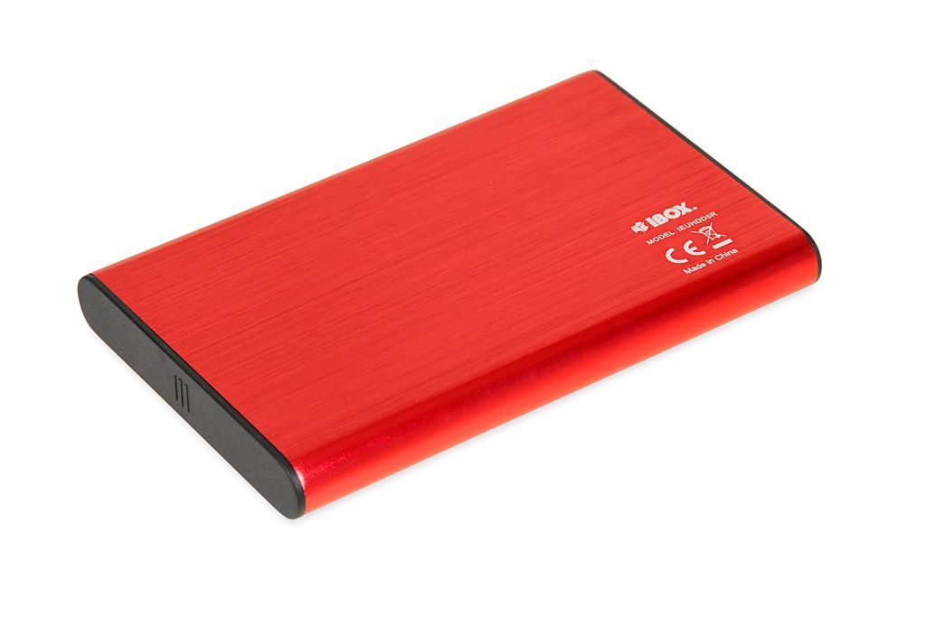 iBox HD-05 2,5" HDD/SSD Enclosure Red