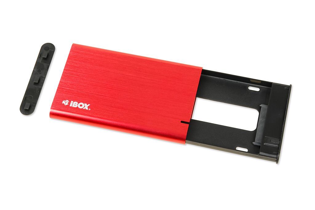 iBox HD-05 2,5" HDD/SSD Enclosure Red