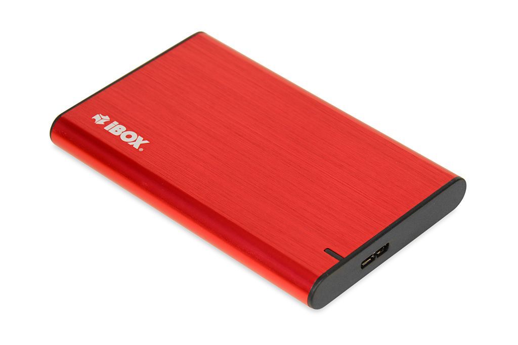 iBox HD-05 2,5" HDD/SSD Enclosure Red