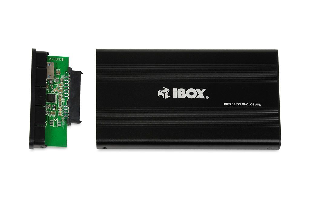 iBox HD-02 2,5" HDD Enclosure Black