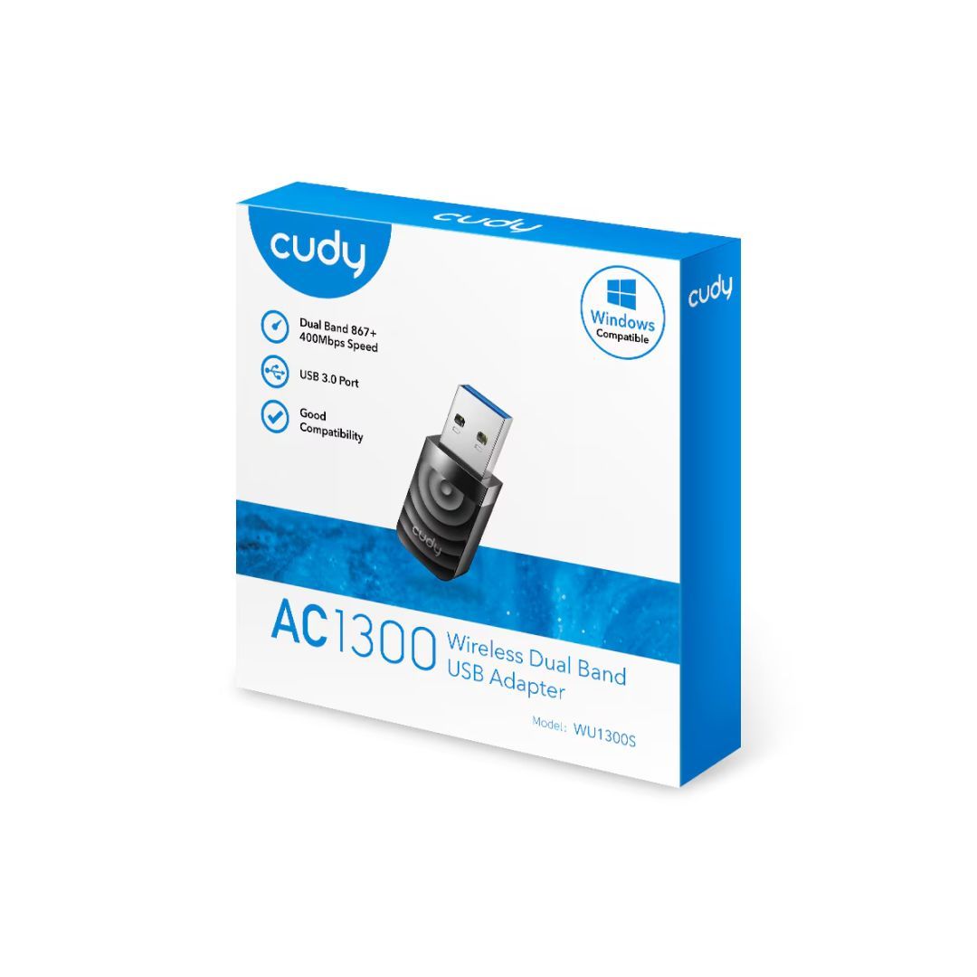 Cudy AC1300 High Gain USB Wi-Fi Adapter