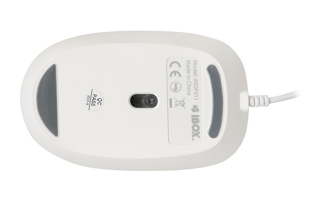 iBox i011 Seagull Wired Mouse White