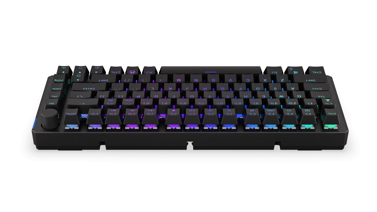 Endorfy Thock 75% Wireless Red Switch Mechanical Keyboard Black US