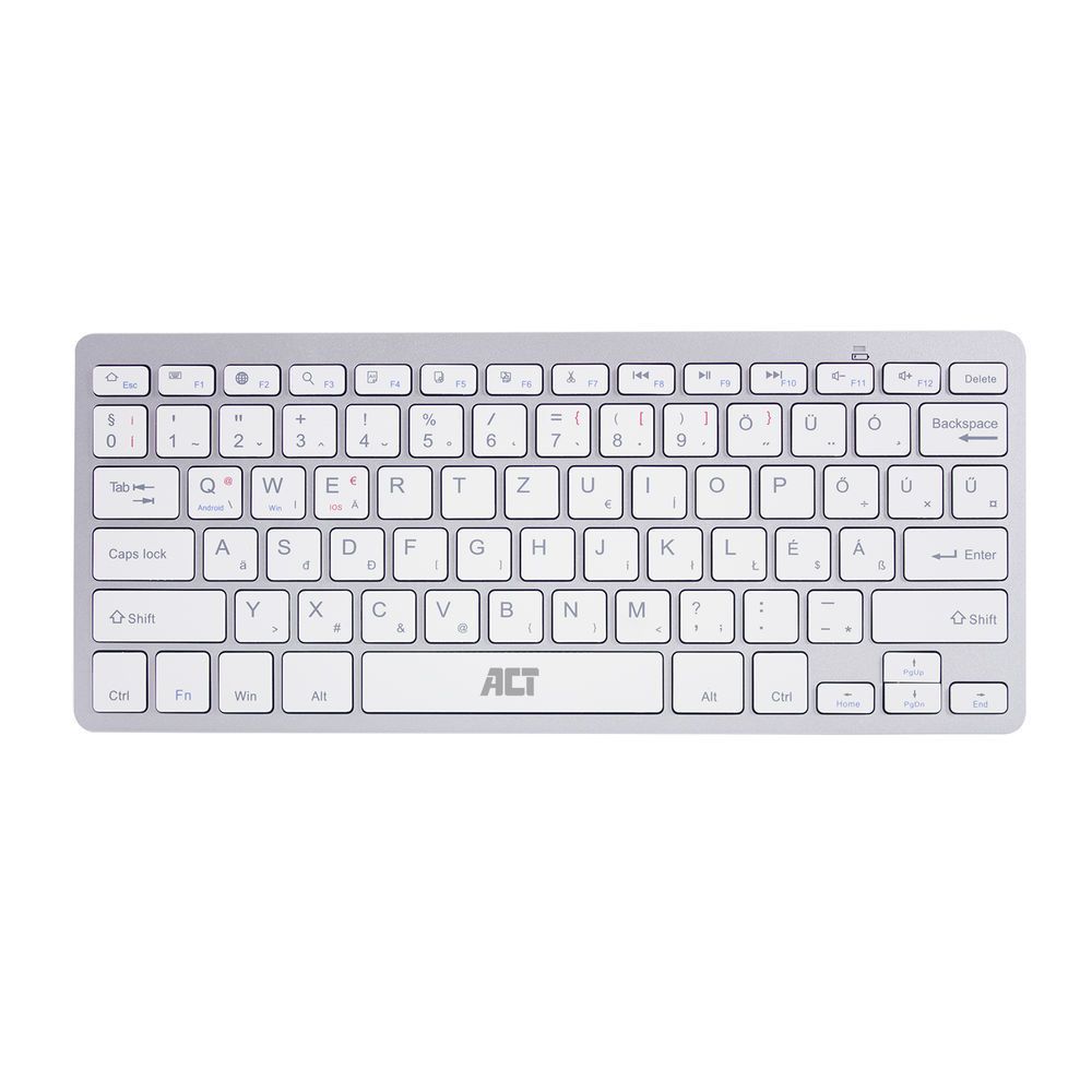 ACT AC5610 Portable Bluetooth Keyboard White HU