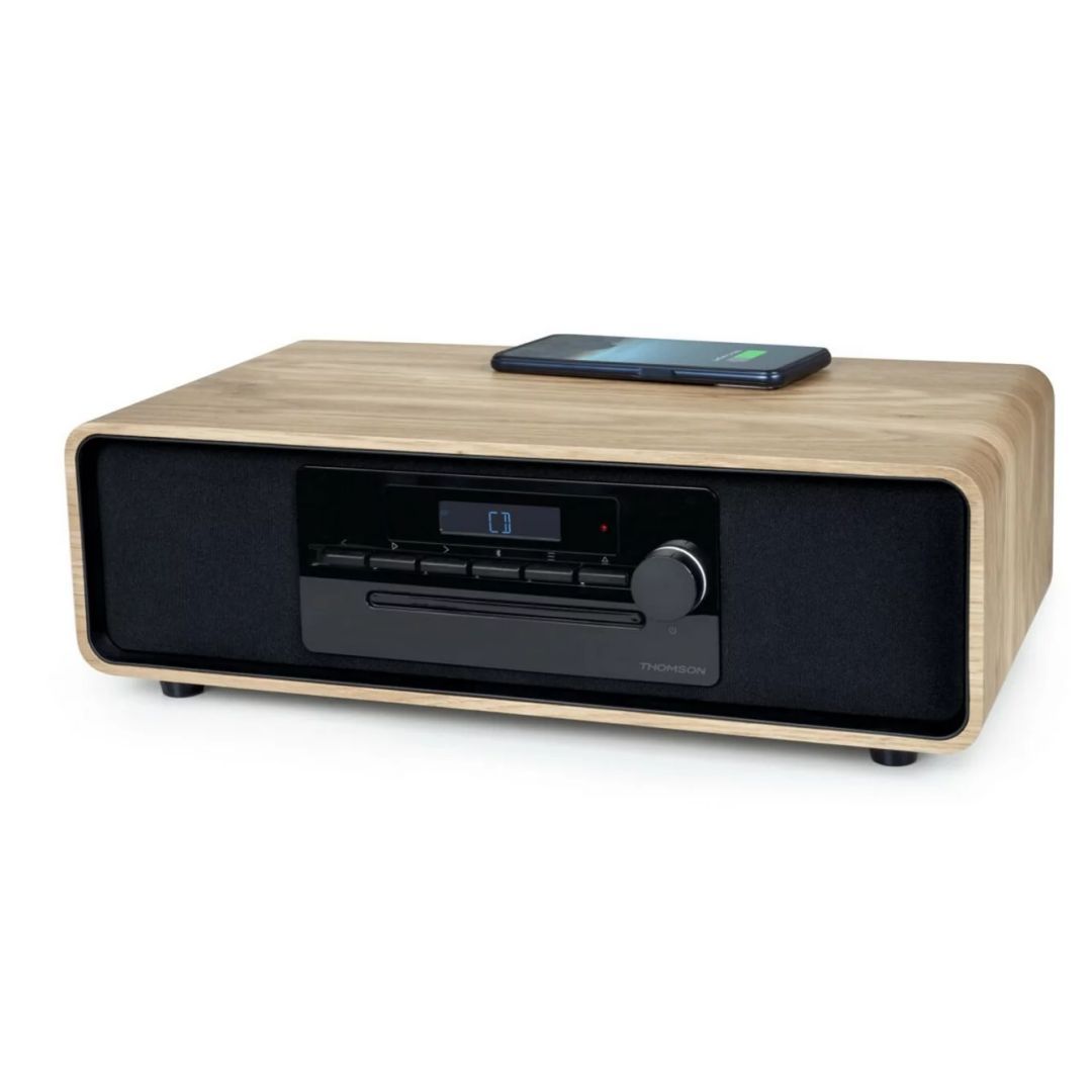 Thomson MIC300IBT Micro HiFi System Wood