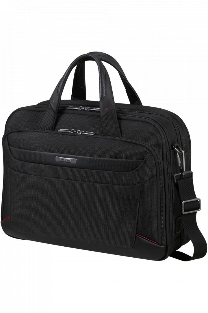 Samsonite Pro-DLX 6 Bailhandle Expandable 15,6" Black