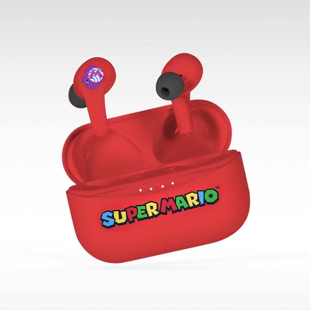 OTL Technologies Super Mario TWS Bluetooth Headset Red