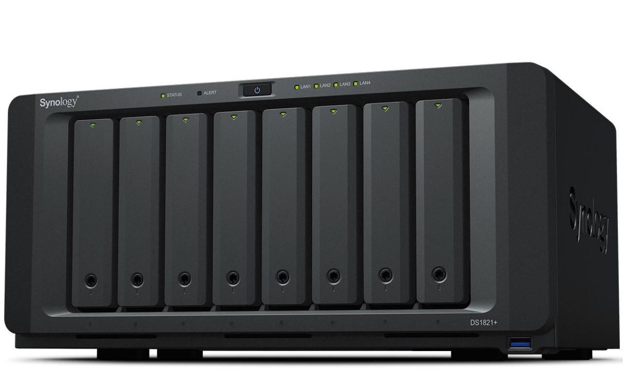 Synology NAS DS1821+ (8GB) (8xHDD + 2xM.2 SSD)