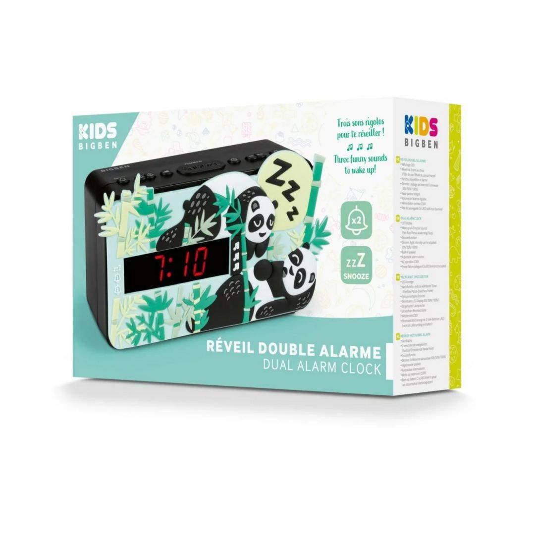 Bigben Interactive Kids Panda Alarm Clock