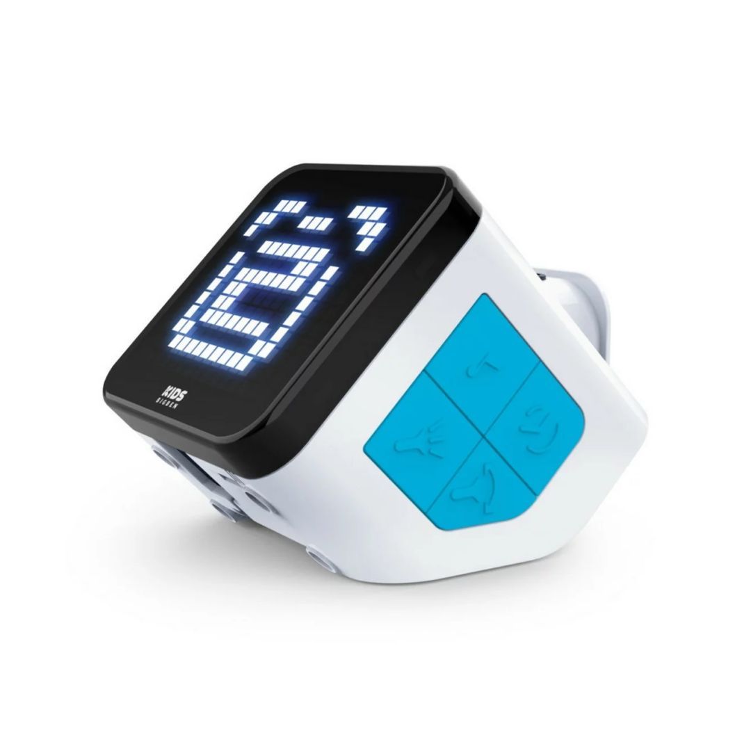 Bigben Interactive Kids Rqube Projektors & Alarm Clock Blue/White