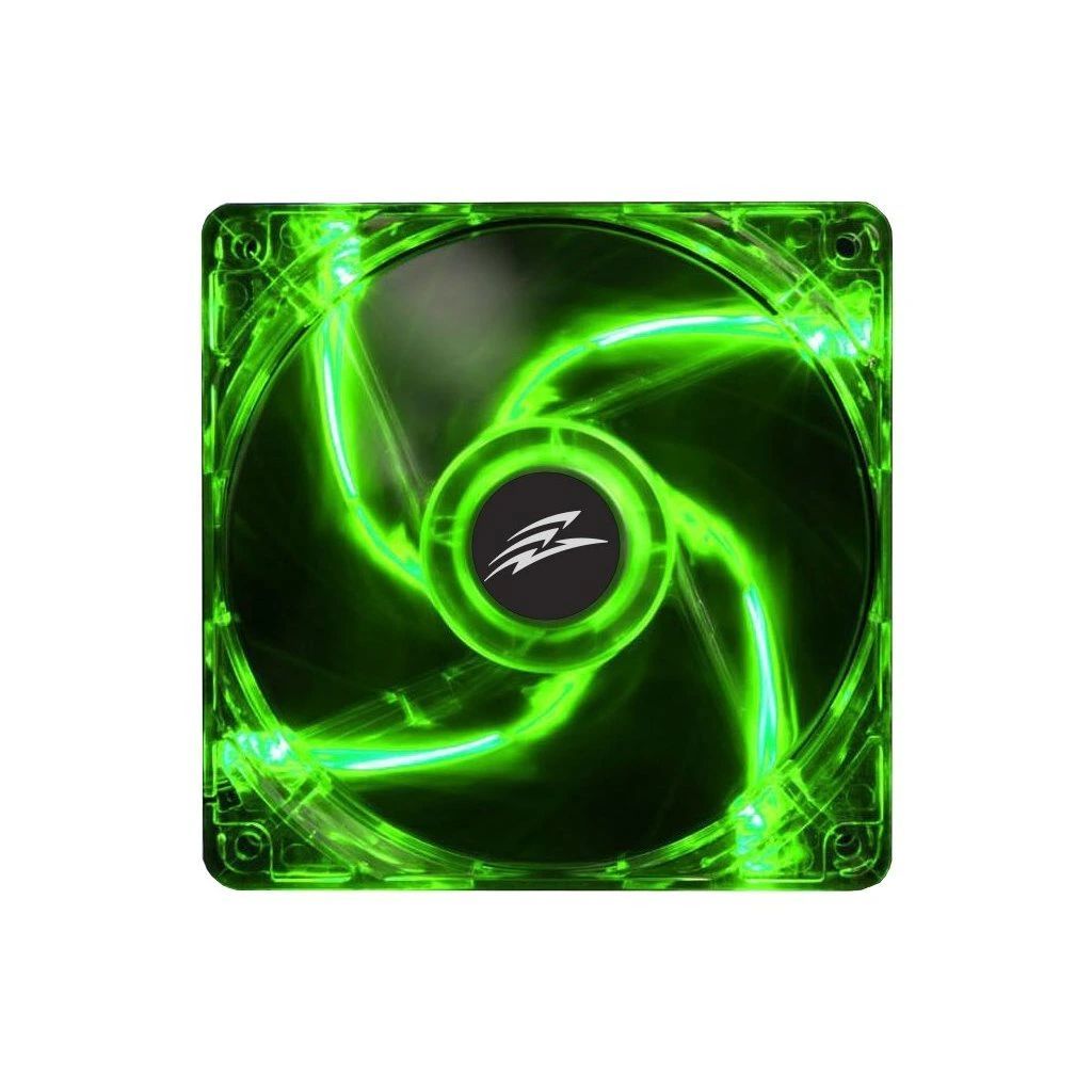 Evolveo 14L1GR Fan 140mm 4 LED Green