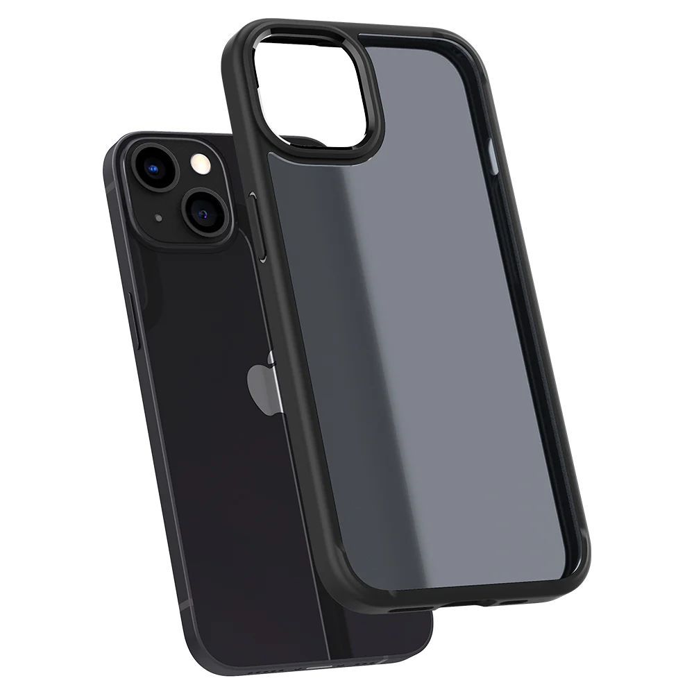 Spigen iPhone 13 Ultra Hybrid Matte Frost Black