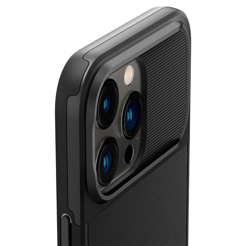 Spigen Optik Armor MagSafe, black - iPhone 14 Pro Max