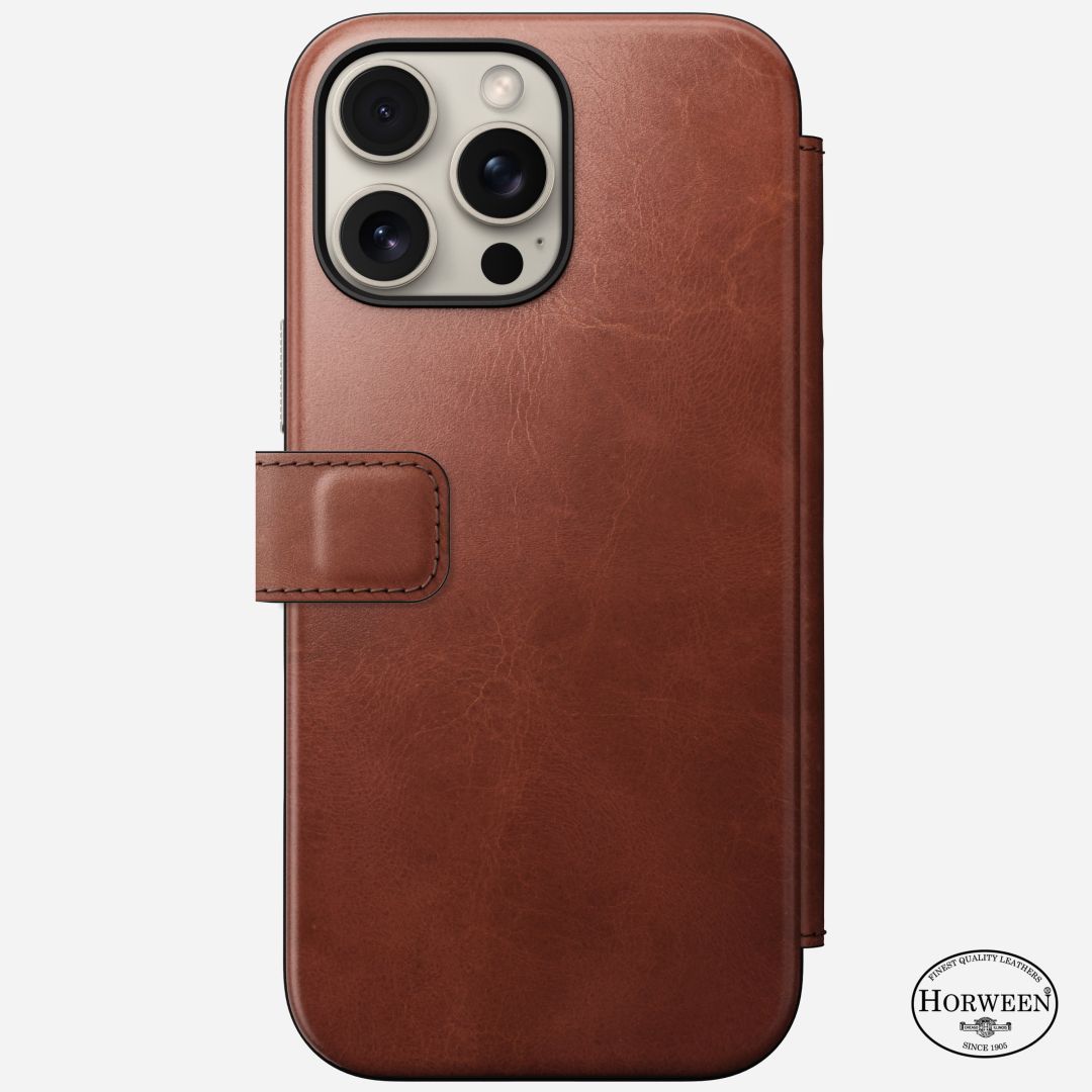 Nomad Leather Folio iPhone 16 Pro Max Olde Dublin