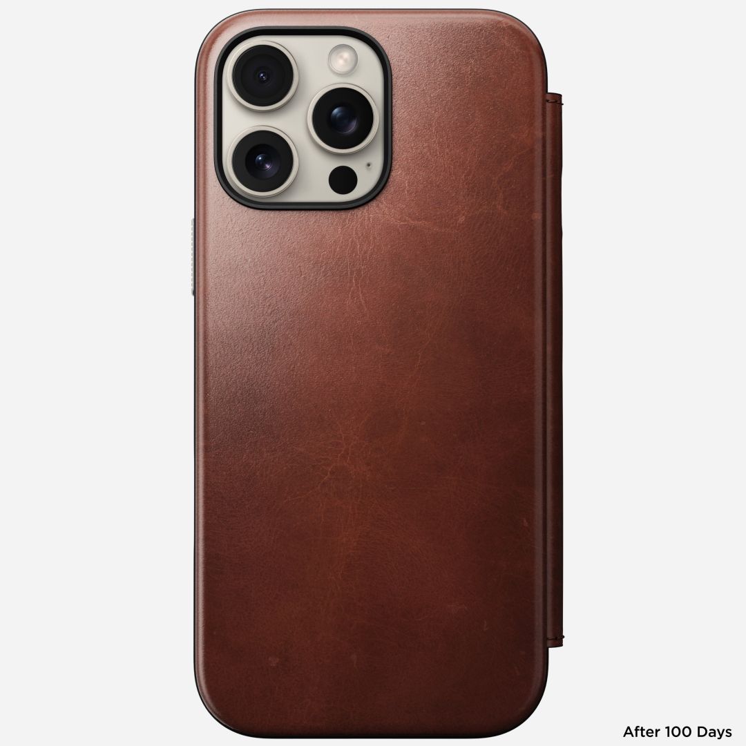 Nomad Leather Folio iPhone 16 Pro Max Olde Dublin