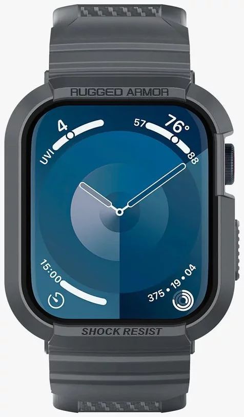 Spigen Rugged Armor Pro Apple Watch 45mm/44mm Dark Gray