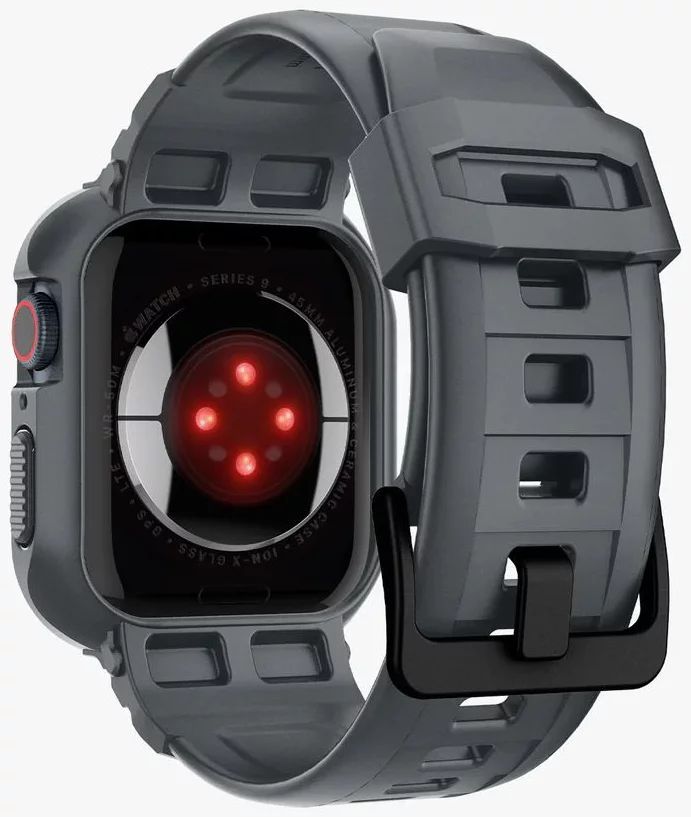 Spigen Rugged Armor Pro Apple Watch 45mm/44mm Dark Gray