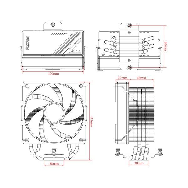 ID-COOLING FROZN A410 ARGB