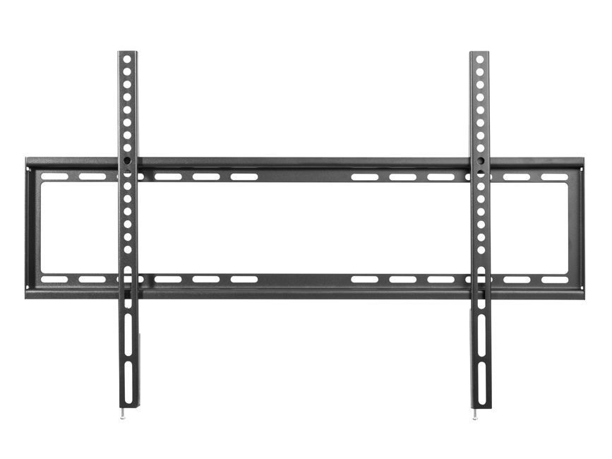 EQuip 37"-70" Fixed TV Wall Bracket Black