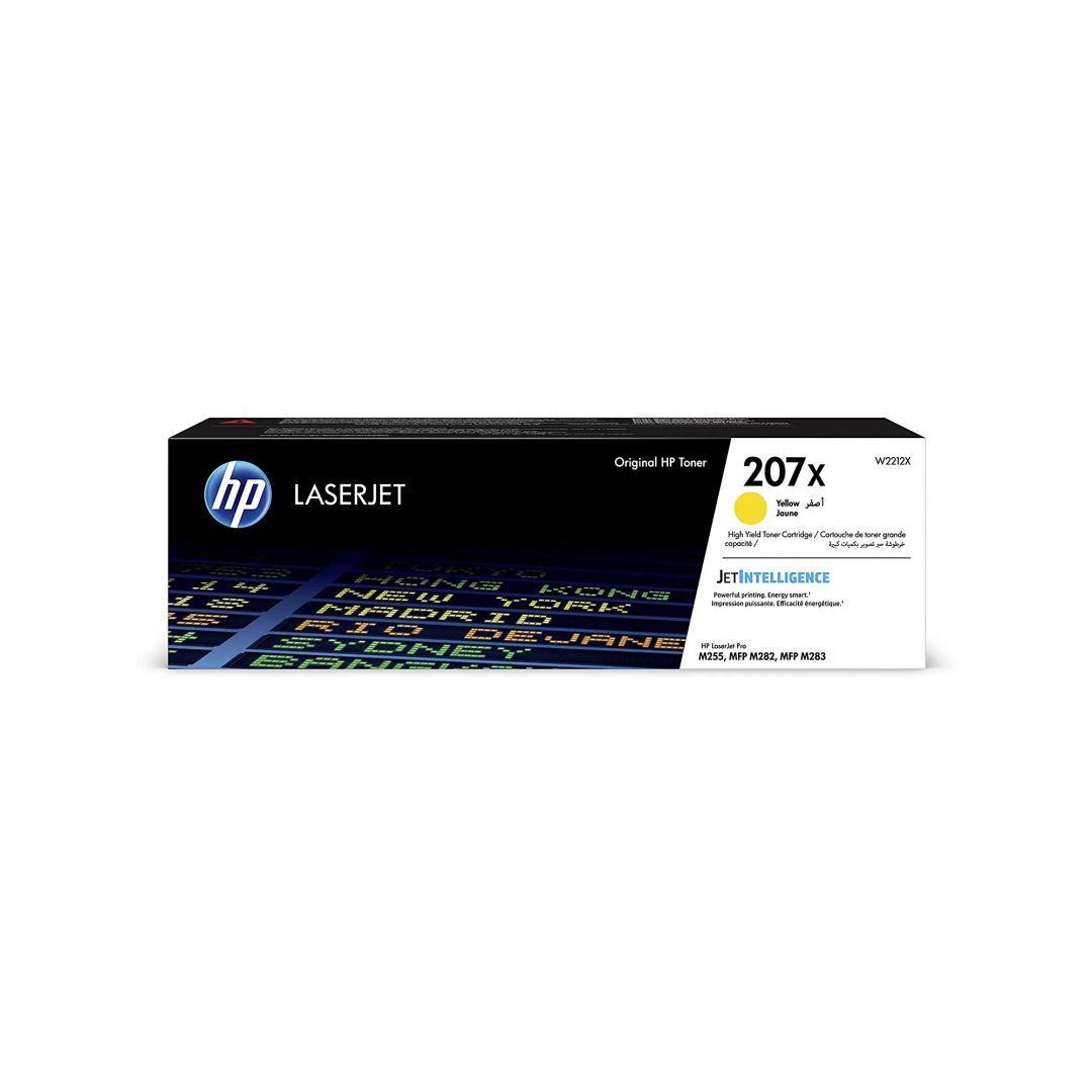 HP 207X Yellow toner