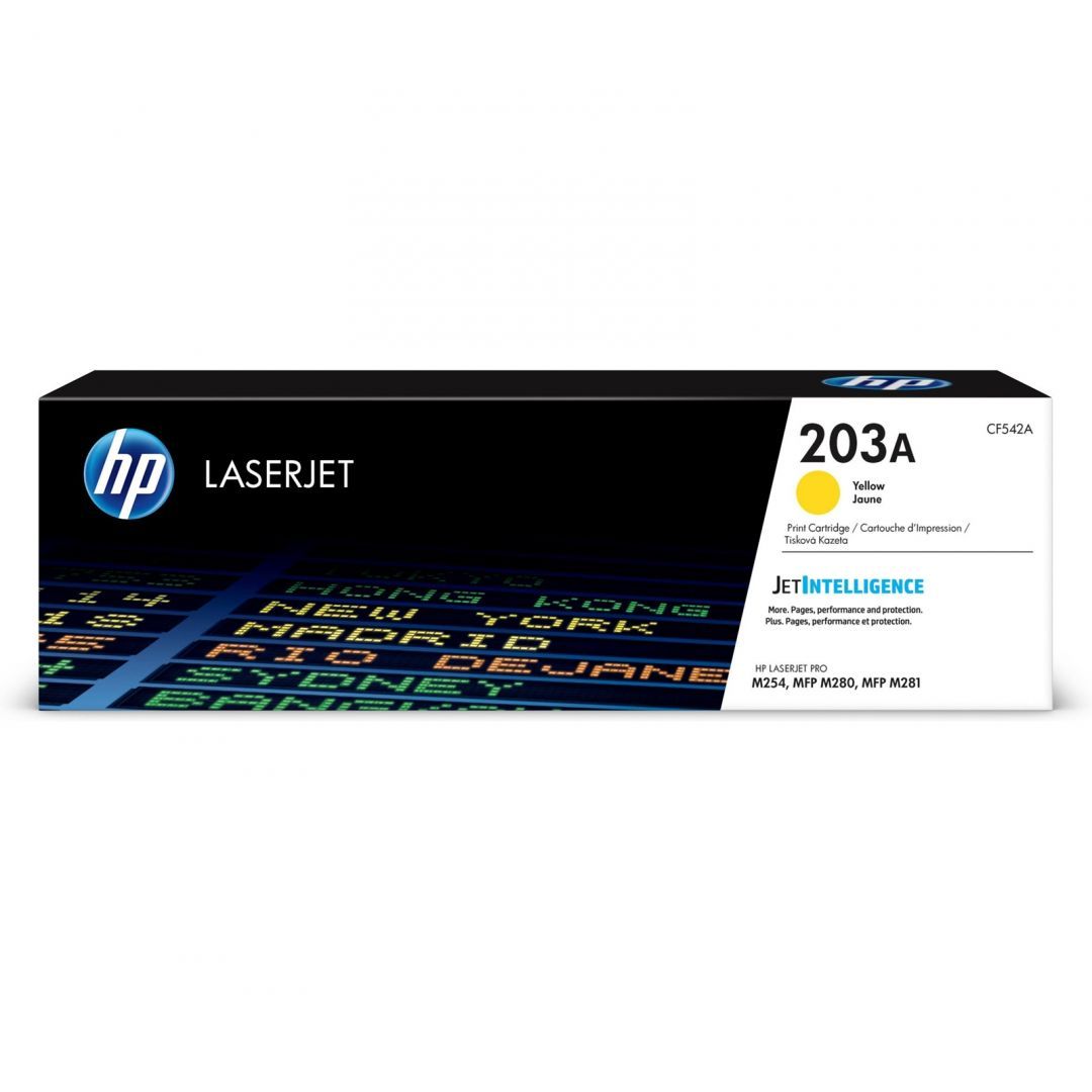 HP CF542A (203A) Yellow toner