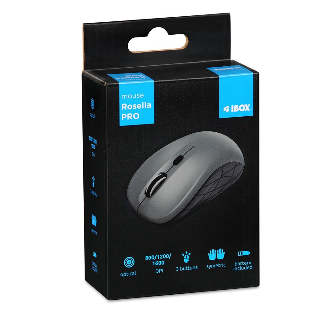 iBox i009W Rosella Wireless Mouse Grey